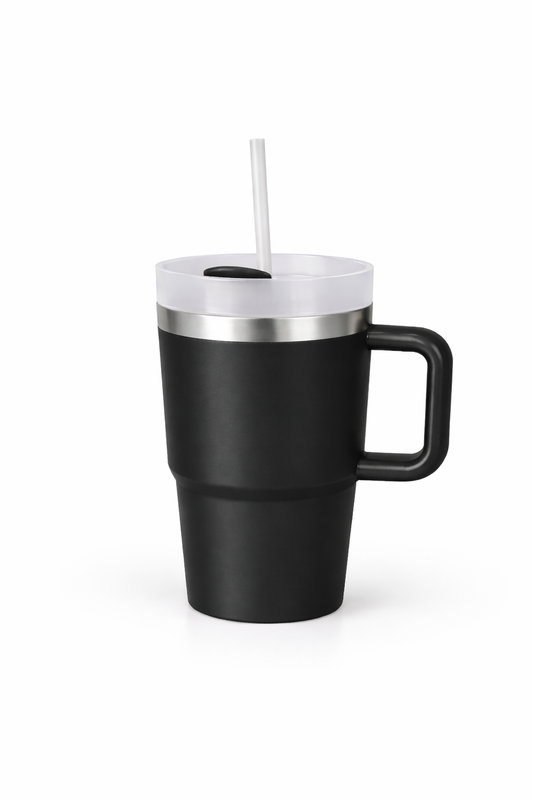 Copo Térmico Infantil Inox 500 ml com Alça | Personalizável a Laser