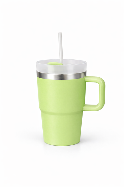 Copo Térmico Infantil Inox 500 ml com Alça | Personalizável a Laser