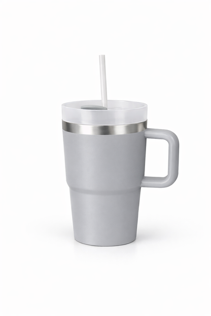 Copo Térmico Infantil Inox 500 ml com Alça | Personalizável a Laser