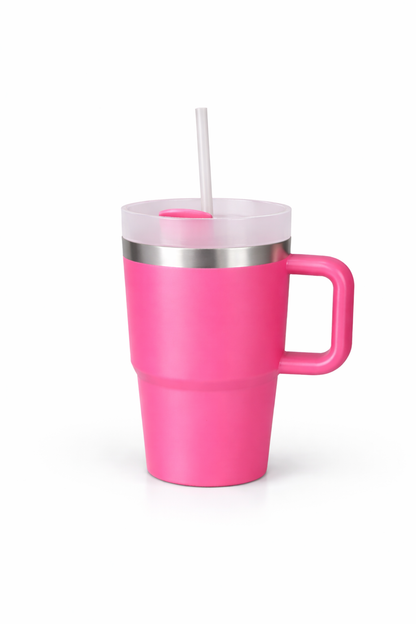 Copo Térmico Infantil Inox 500 ml com Alça | Personalizável a Laser