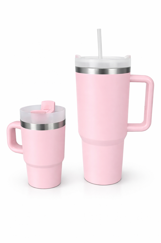 Copo Térmico Infantil Inox 500 ml com Alça | Personalizável a Laser