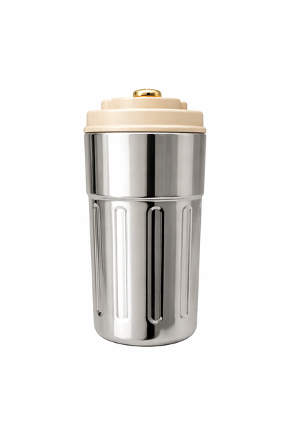 Garrafa Térmica Inox 450 ml com Display Digital | Controle de Temperatura