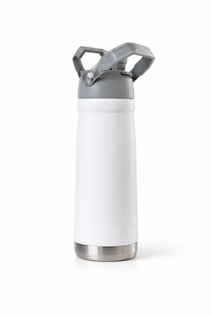 Garrafa Térmica Inox 650 ml | Robusta, Simples e Feita Pra Agir