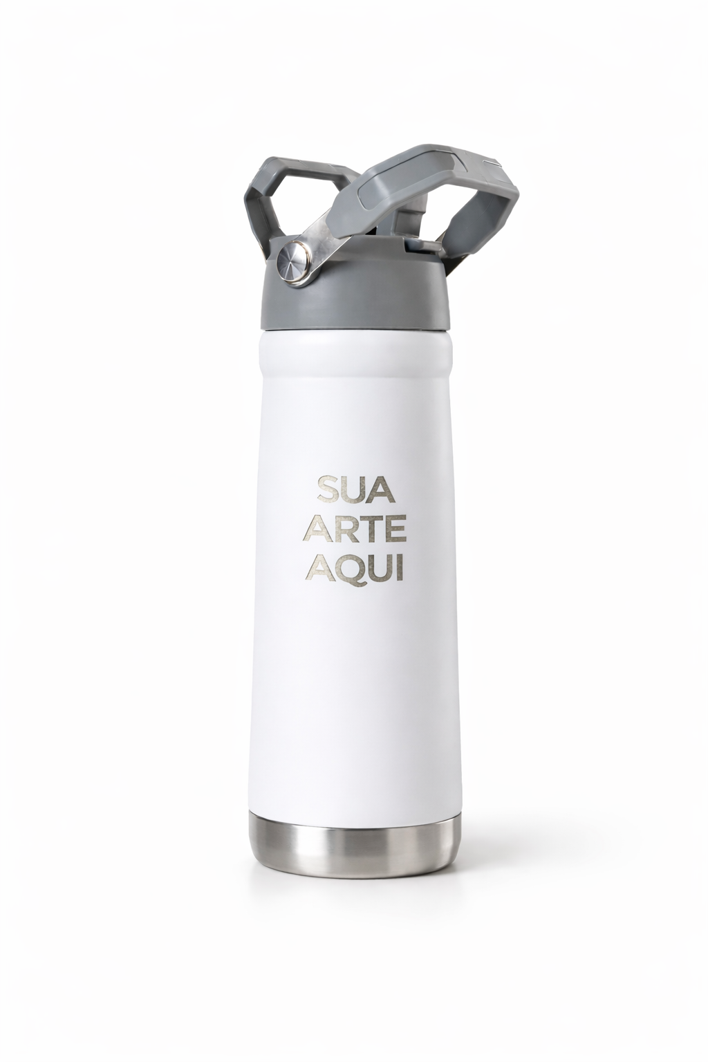 Garrafa Térmica Inox 650 ml | Robusta, Simples e Feita Pra Agir