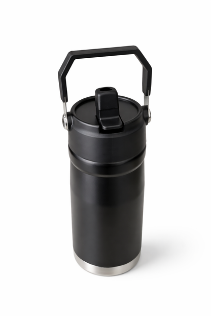 Garrafa Térmica Inox 650 ml | Robusta, Simples e Feita Pra Agir