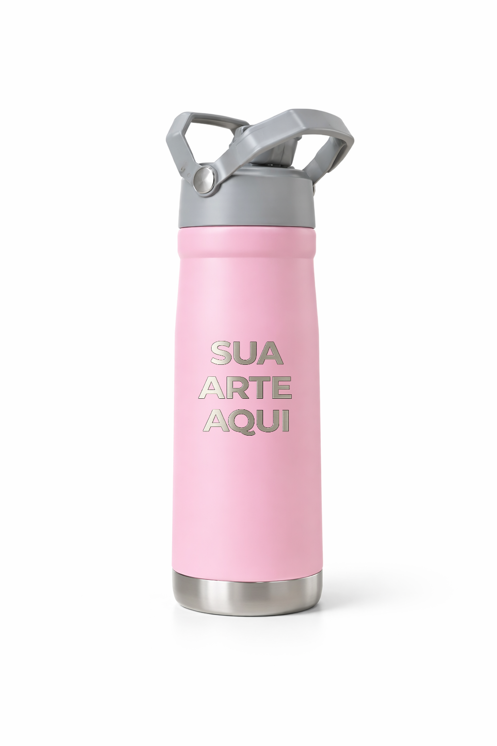 Garrafa Térmica Inox 650 ml | Robusta, Simples e Feita Pra Agir