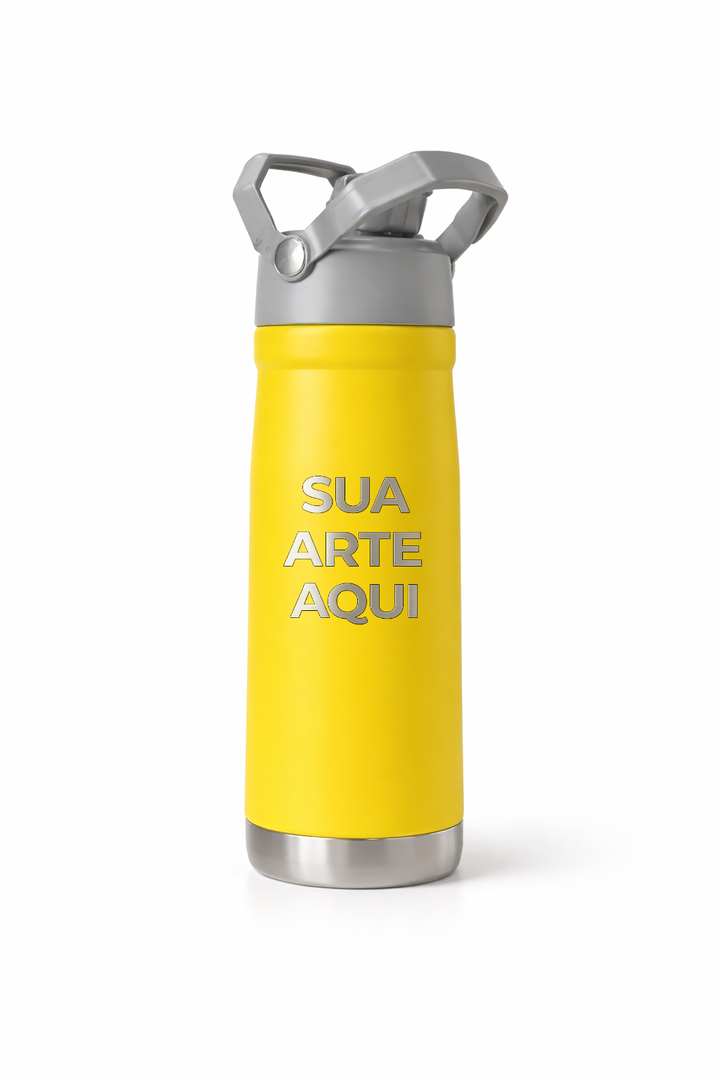 Garrafa Térmica Inox 650 ml | Robusta, Simples e Feita Pra Agir